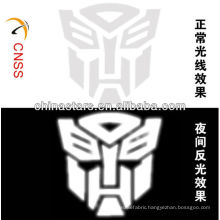 customized transformers heat transfer reflective printing